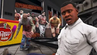 GTA 5 - SHOPKEEPER in a ZOMBIE Outbreak!