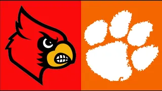 2018 College Football:  Louisville vs. (#2) Clemson (Full Game)