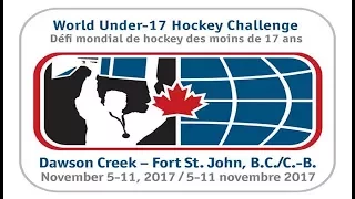 2017 World U17 Hockey Challenge | Semi-Final 1 | CZE vs CAN Red | Raw Video | Full Game