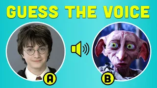 Guess the Harry Potter Character by Their Voice?