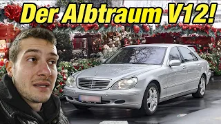 V12-Mercedes Groschengrab als Winterauto gekauft...