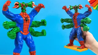 ALL SIREN HEAD with Clay - Giant Hulk Spiderman 🔊 Trevor Henderson Creatures🔊 Polymer Clay Tutorial