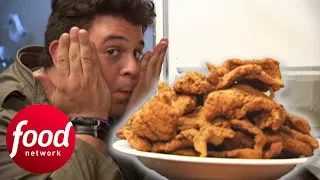 Adam Sets A New Record For The Fried Catfish Challenge | Man v Food