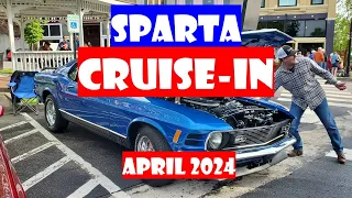 CAR SHOW – Sparta Cruise-In – Sparta, Tennessee – April 2024 – Hot Rods & Classic Cars