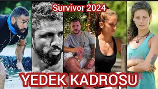 SURVİVOR 2024 YEDEK KADROSU FULL Açıklandı🥥 , allstar yedeklerde kimler var? cobra pərviz ve Steven