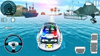 Boat Coast Rescue Simulator 2020 - Lifeguard Ship Emergency Driving - Android GamePlay