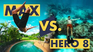 GoPro MAX vs HERO 8 | one WINS underwater!?