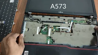 Fujitsu Lifebook A573 Hdd replacement with SSD . Fujitsu A573 Teardown. Renewed Fujitsu laptop