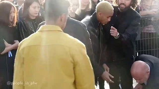 Crazy and funny Jaden Smith - Louis Vuitton Spring/Summer 2018 fashion show in Paris - 03.10.2017