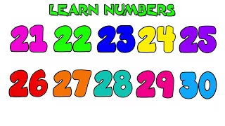 Learn Numbers 21-30 | Learn English