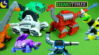 LOTS of NEW Dinotrux Toys Hydrodon Splitter Sawmetrodon Battering Ram Skya Green Ty Rux Revvit Toys!