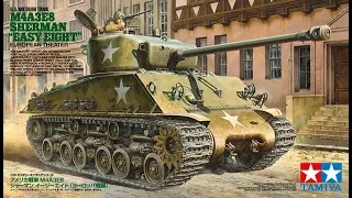 Tamiya 1/35 M4A3E8 Sherman "Easy Eight" European Theatre Build-log and Reveal