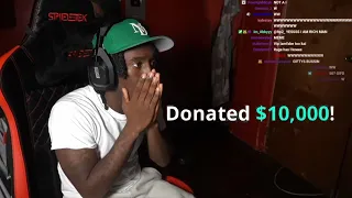 Somebody DONATED $10,000 To Me