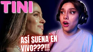 SU VOZ EN VIVO!!! | TINI - CARNE Y HUESO (VIVO WIZINK CENTER) | REACCIÓN Y ANÁLISIS VOCAL