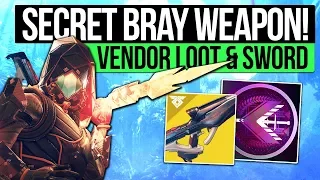 Destiny 2 News | SECRET DLC WEAPON & VENDOR! Rare Rifle, Hidden Level Rewards, Postmaster & Swords!