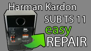 Harman Kardon Subwoofer SUB TS 11 reparieren | deutsch | Vorverstärker defekt | Teil 2
