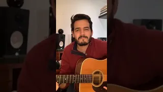 Tutorial para tocar "Porfa no te vayas" en la guitarra con Villamil 😍❤️😍