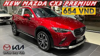 New Mazda CX-3 2024 | Chiêm ngưỡng vẻ đẹp hoàn hảo, giá bán cạnh tranh, nội thất tinh tế.