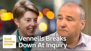 Former Post Office Boss Paula Vennells Breaks Down in Tears at Inquiry