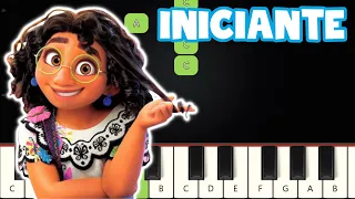 Não Falamos Do Bruno - Encanto | Piano e Teclado Iniciante  Nível Fácil Tutorial