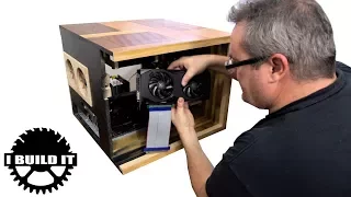 Installing The Hardware In My Wooden Computer case