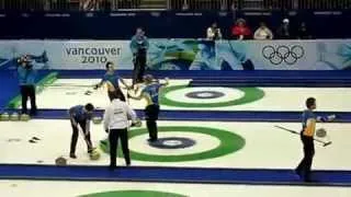 Quadruple Takeout in Olympics - Niklas Edin