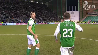 Hibs celebrate brilliant derby win over Hearts