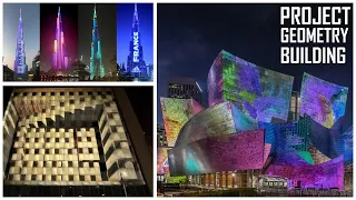 Projection mapping artworks