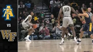 North Carolina A&T vs Wake Forest Basketball Highlights (2018-19)