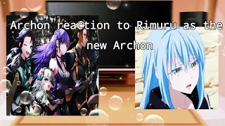 Archons react to Rimuru as the new Archon | Genshin Impact | Gacha Club