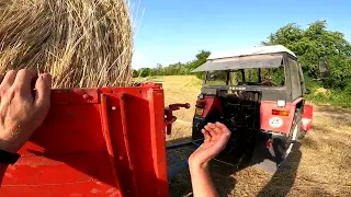 ZetorVlog-19-22/Zetor 7745//BSS 06,08 Agro/Nakládala a  stohovaní dalších balíků/GoPro