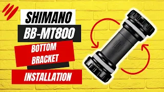 Shimano Hollowtech II Bottom Bracket Installation - BB-MT800