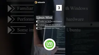 Top 5 Linux Distros For Beginners In 2022 | Best Linux Distros | #shorts | Eduonix