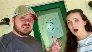 Someone Broke Our Window!