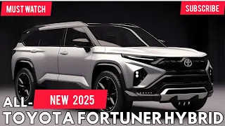 First Look! Next-Generation 2024/2025 TOYOTA FORTUNER  HYBRID |🔥 | WORLD ECONONY NEWS |