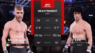 *Alter Ego* Conor McGregor vs. *Alter Ego* Bruce Lee UFC 5 Fight Simulation (Legendary AI)