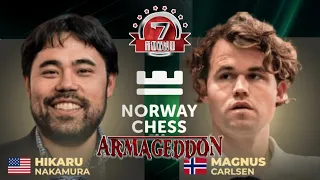 Champion at heart 👏 Hikaru vs Magnus || Norway Chess 2024