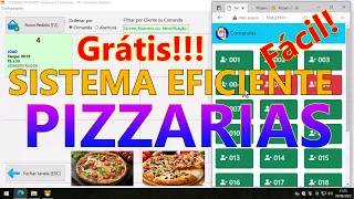 MELHOR SISTEMA GRATUITO PARA PIZZARIAS CONHEÇA O SISTEMA EFICIENTE