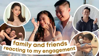 Telling my friends we’re engaged! by Verniece Enciso