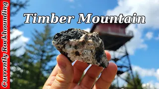 Searching for Andesine Crystals on Timber Mountain