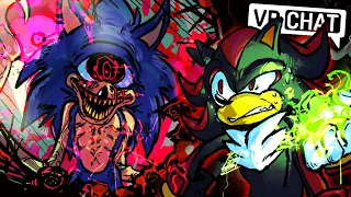 Shadow Meets Sonic.EYX! (VR Chat)
