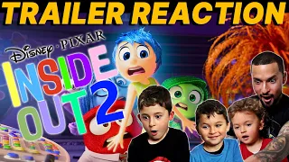 INSIDE OUT 2 Official Teaser Trailer Reaction! | Pixar | Amy Poehler | The Venturas