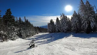 Snowboarding Mt. Hood Meadows - December 2022