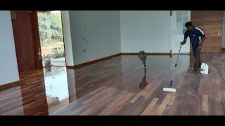 How to Finish Wooden Floor using Bona Products | Bona in India