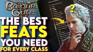Best FEATS You NEED To Get Early In Baldur's Gate 3! - Baldurs Gate 3 Feats Guide (Tips and Tricks)