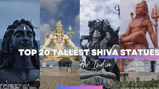 Top 20 Tallest Shiva Statues in India #tallest #shiv