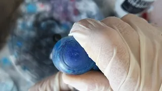 How to paint a Muzzle Burn effect using an airbrush - Just 3 paints!