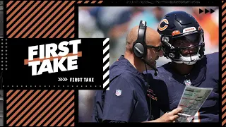 Why failing to develop Justin Fields could've caused Matt Nagy to be fired by the Bears | First Take