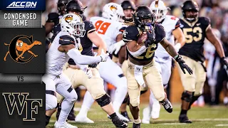 Campbell vs. Wake Forest Condensed Game | 2020 ACC Football