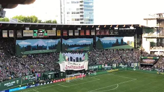 Timbers Army unveils tifo ahead of home opener